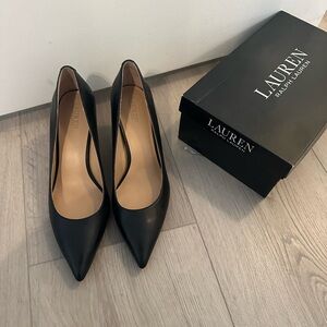 Lauren Ralph Lauren Classic Black Heels